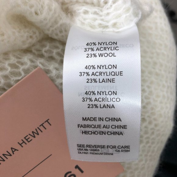 NWT DL1961 X Marianna Hewitt Lightweight Saratoga Cardigan XS - Picture 6 of 16